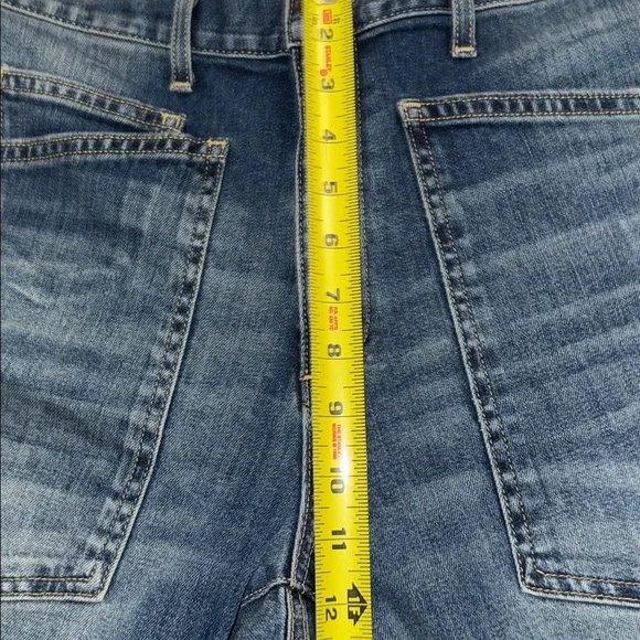 Nili Lotan Shon Bow Leg Classic Wash Jeans size 28-6 Runs large see measurements - Picture 12 of 16